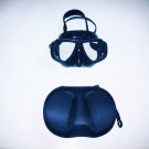 DIVING MASK 808 BLACK SILICONE IN PLASTIC BOX BY XIFIAS
