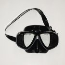 DIVING MASK 801 BLACK SILICONE IN PLASTIC BOX BY XIFIAS