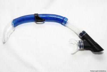 DIVING SNORKEL 733 PVC / SILICONE WITH VALVE