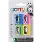 GOOMBY ERASER 4 DIFFERENT COLORS SOFT SET Free Shipping Worldwide!