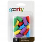 GOOMBY TOPPER ERASER 4 DIFFERENT COLORS SOFT SET OF 15 Free Shipping Worldwide!