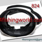 XIFIAS DIVING MASK 824 VERY POWERFUL SURFACE BLACK SILCONE INOX FRAME