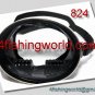 XIFIAS DIVING MASK 824 VERY POWERFUL SURFACE BLACK SILCONE INOX FRAME