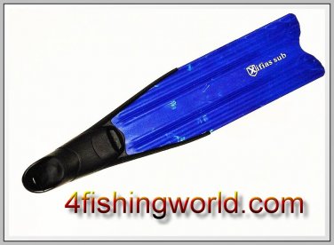 DIVING FINS LONG BLADES CAMO BLUE No.42-43