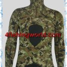 WETSUITS Outfit Hybrid CAMO SMALL By XIFIAS-SUB 3mm lining / Shaved