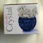 NEW NIB Crystal Votive or Rose Bowl by Studio Crystal 3 3/4 Inches Tall