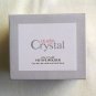 NEW NIB Crystal Votive or Rose Bowl by Studio Crystal 3 3/4 Inches Tall
