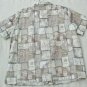 Women's 100% Silk Blouse by Dress Barn Size XL Extra Large Geometric/Floral
