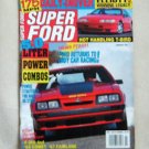 Super Ford February 1992 Bill Elliott '64 Comet '67 Fairlane Blower vs.GT-40