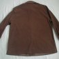 Joanna Plus Chocolate Brown Suede Look Blouse Shirt Size 20W Layered Look