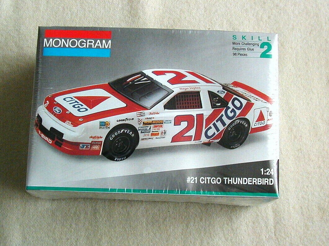 FACTORY SEALED Monogram Morgan Shepherd #21 Citgo Thunderbird  #2961