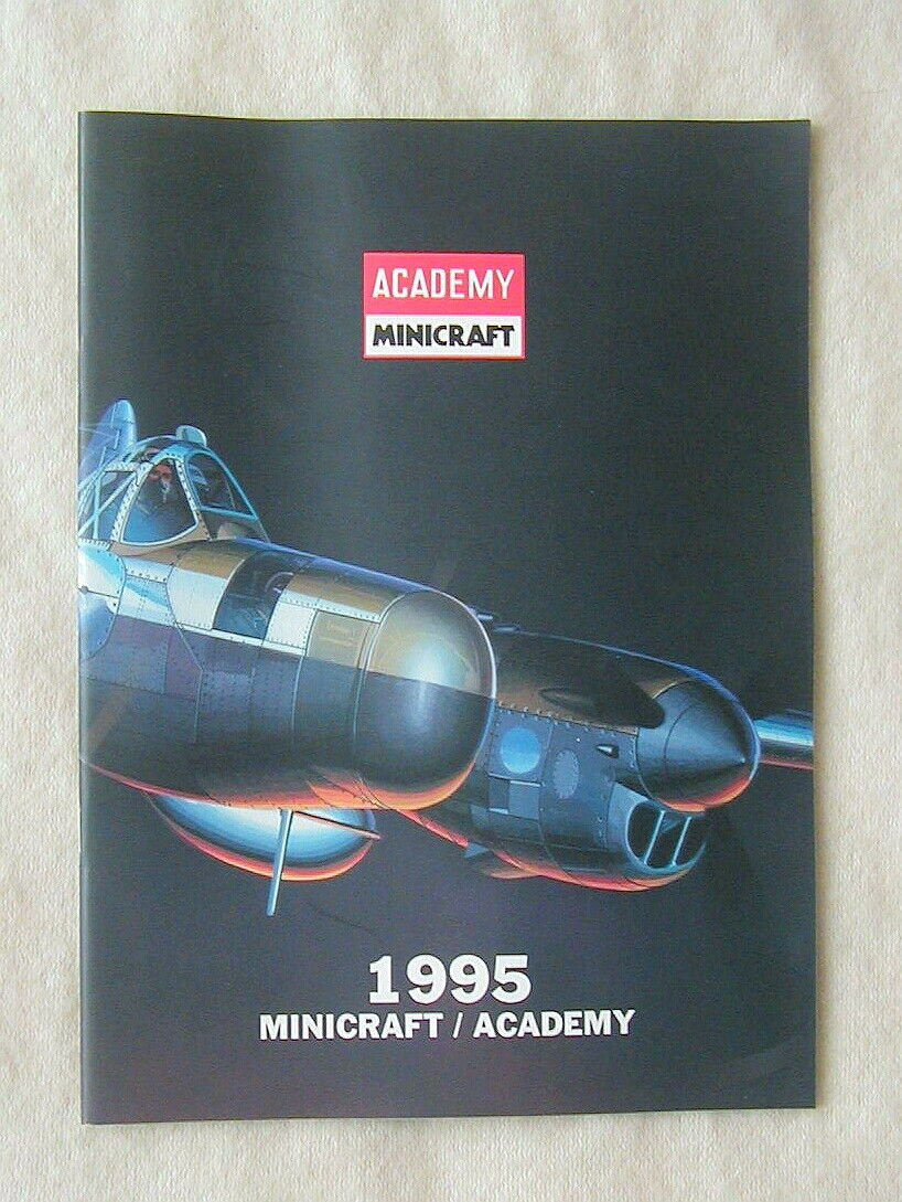 Minicraft/Academy Model Kit Catalog 1995 Planes Tanks Cars Boats