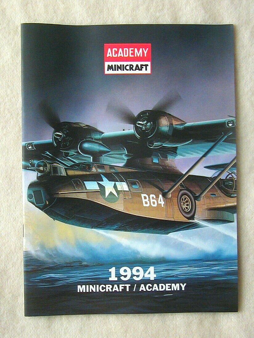 Minicraft/Academy Model Kit Catalog 1994 Planes Tanks Cars Boats