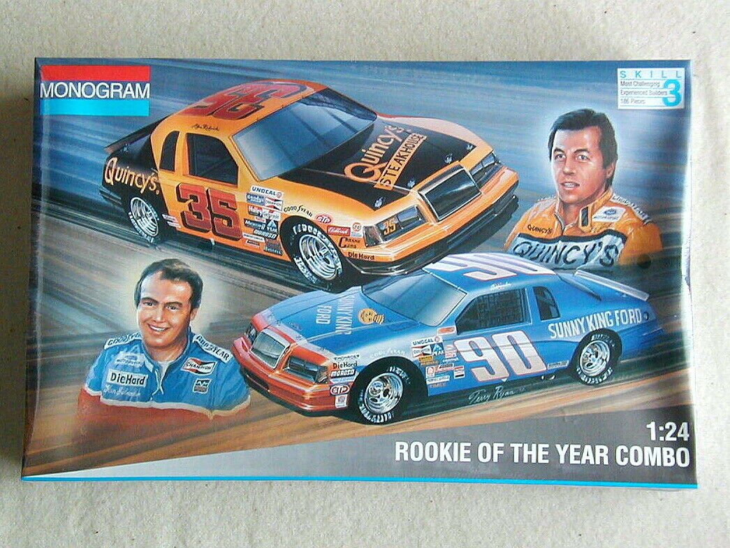 FACTORY SEALED Rookie of the Year Combo Schrader & Kulwicki Thunderbirds #6368