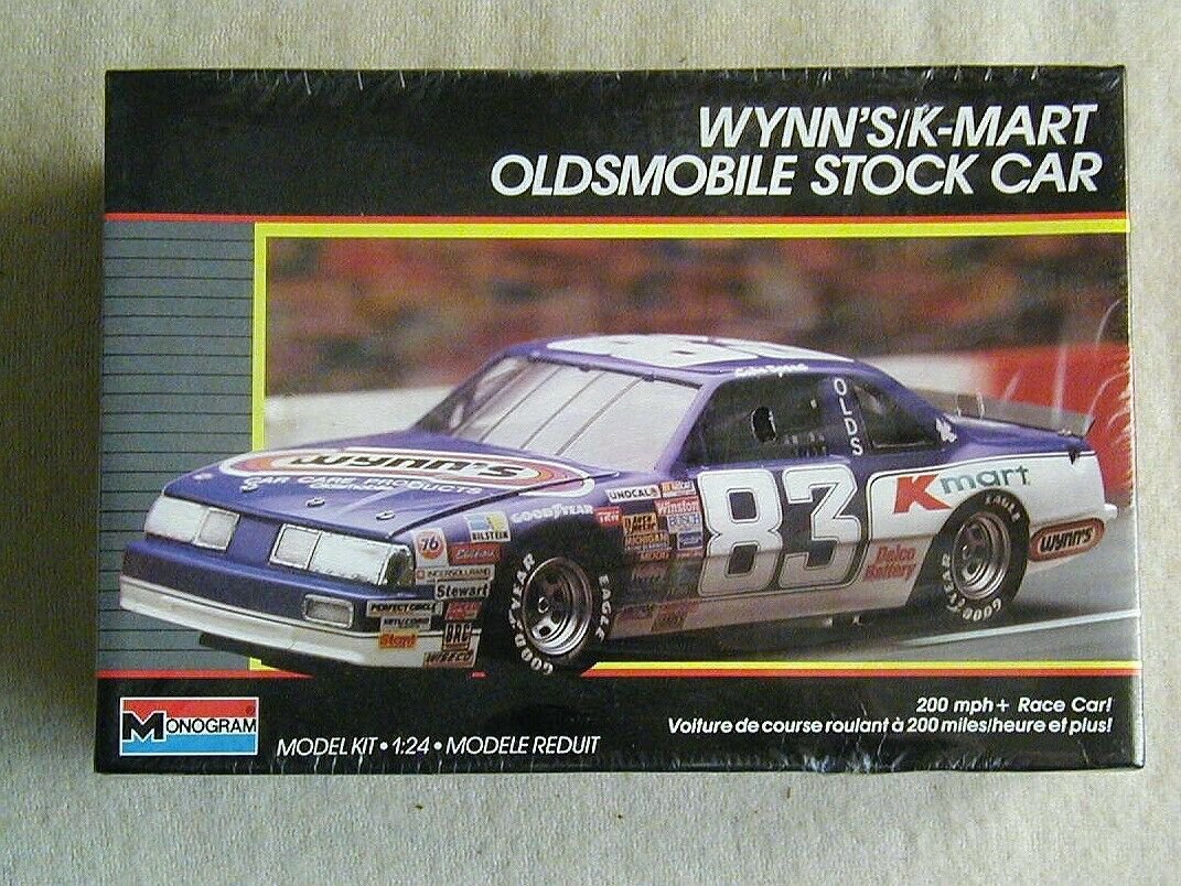 FACTORY SEALED Monogram #83 Wynn's/K-Mart Oldsmobile Stock Car #2779 Lake Speed