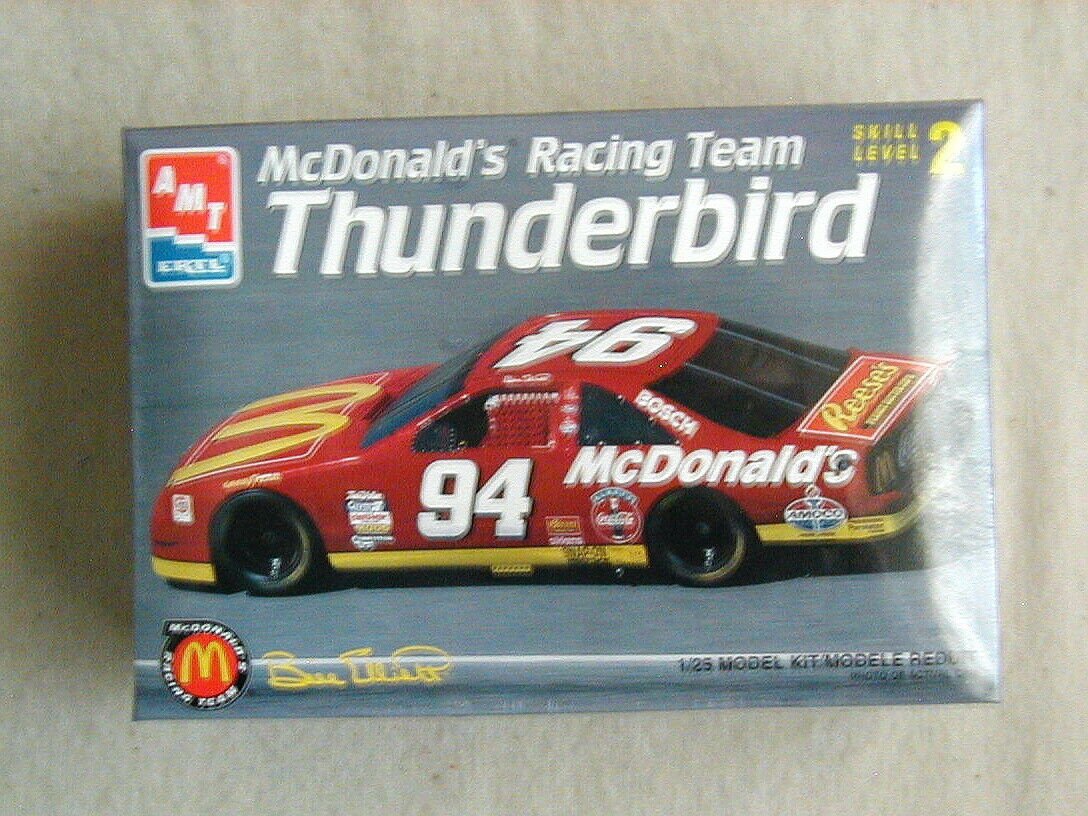 FACTORY SEALED Bill Elliott #94 McDonald's Racing Team Thunderbird #8188