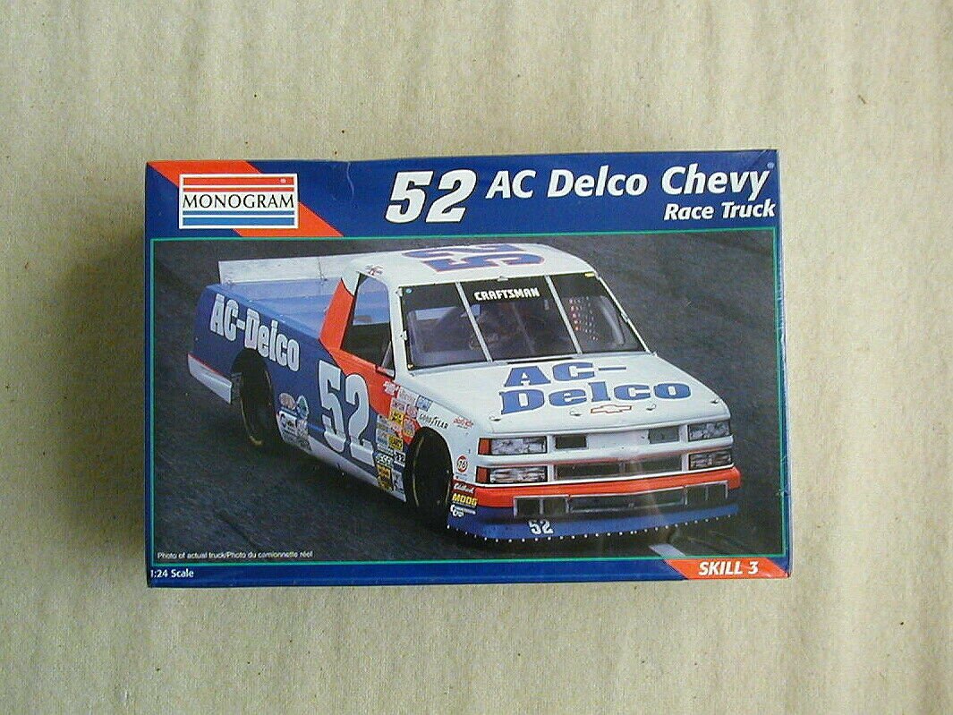 FACTORY SEALED Monogram #52 AC Delco Chevy Race Truck #2473 Kenny Schrader