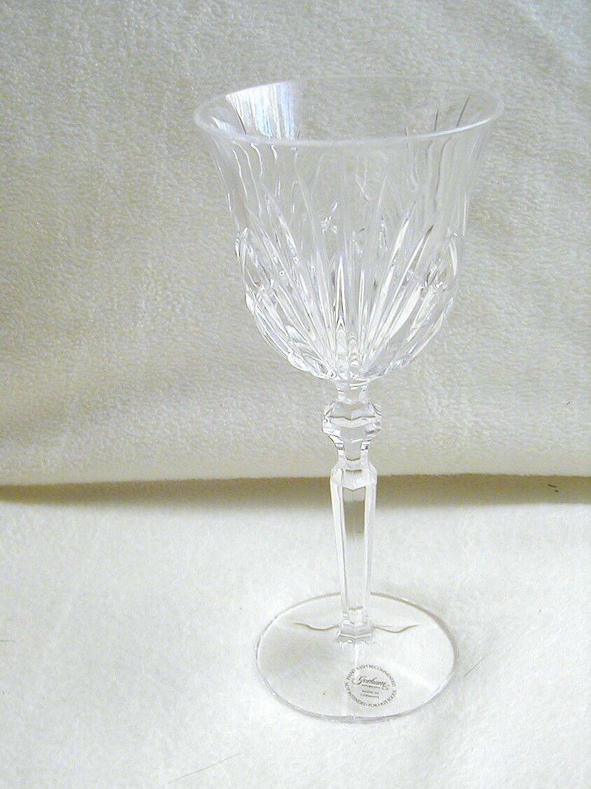 NEW Gorham Crystal CHERRYWOOD Wine Hock  8 1/4 Inches Tall