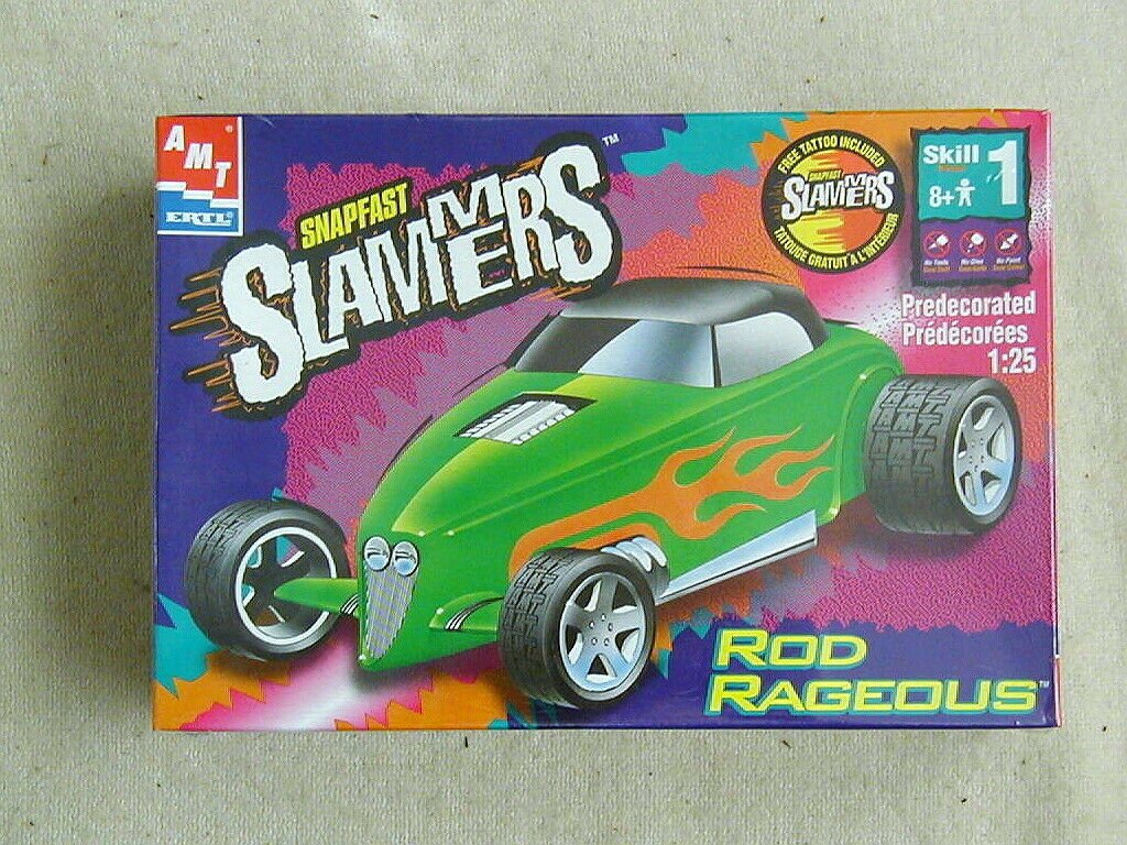 FACTORY SEALED Snapfast Slammers Rod Rageous by AMT/Ertl # 30002