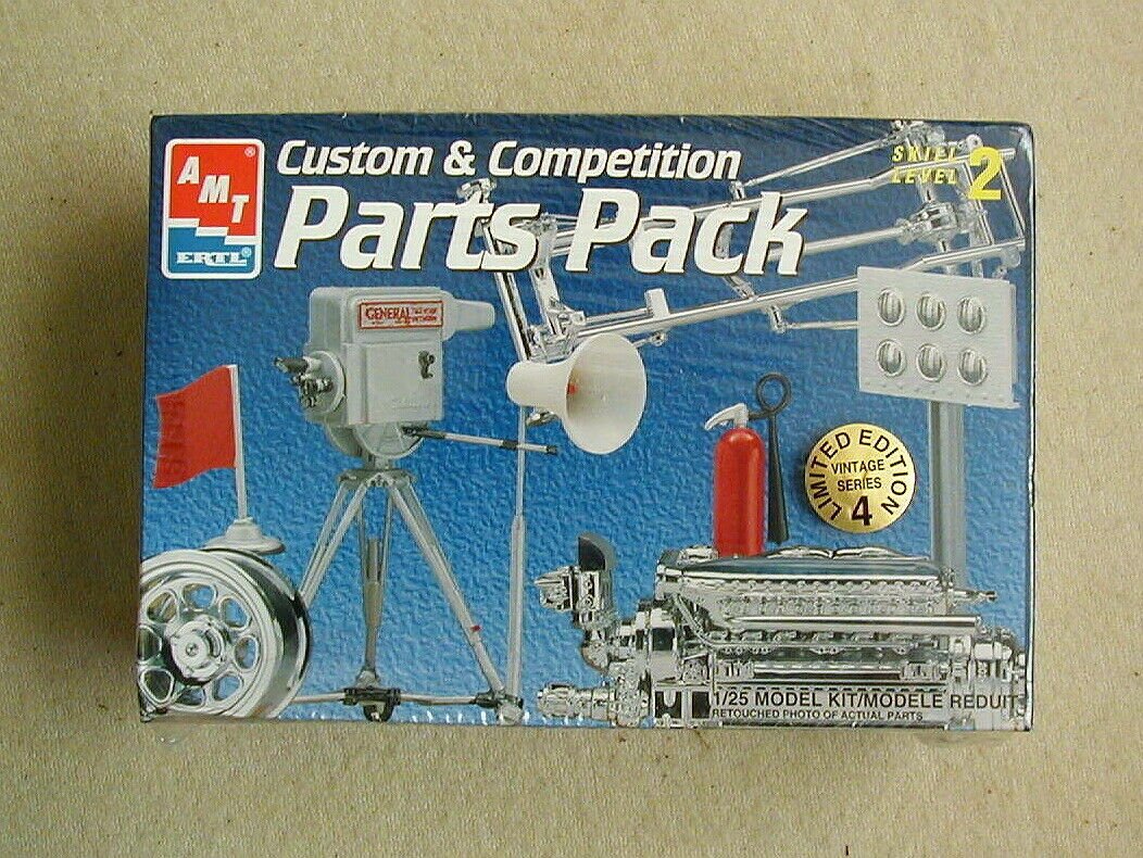 FACTORY SEALED Custom & Competition Parts Pack by AMT/Ertl  #8435 Ltd Ed Vtg 4