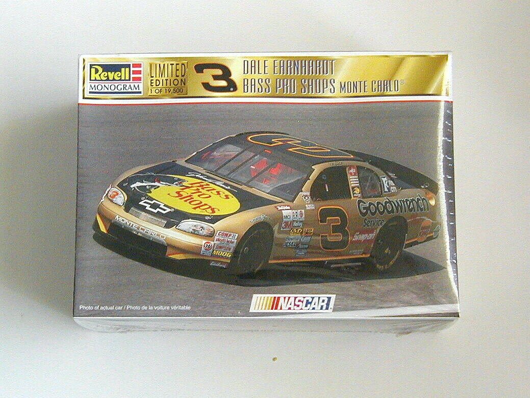 FACTORY SEALED Revell #3 Dale Earnhardt Bass Pro Shops Monte Carlo #85-4134&Acirc;&nbsp; &Acirc;&nbsp;