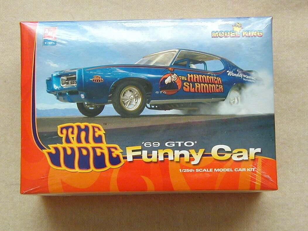 FACTORY SEALED "The Judge" '69 GTO Funny Car by AMT/Ertl for Model King #2189P