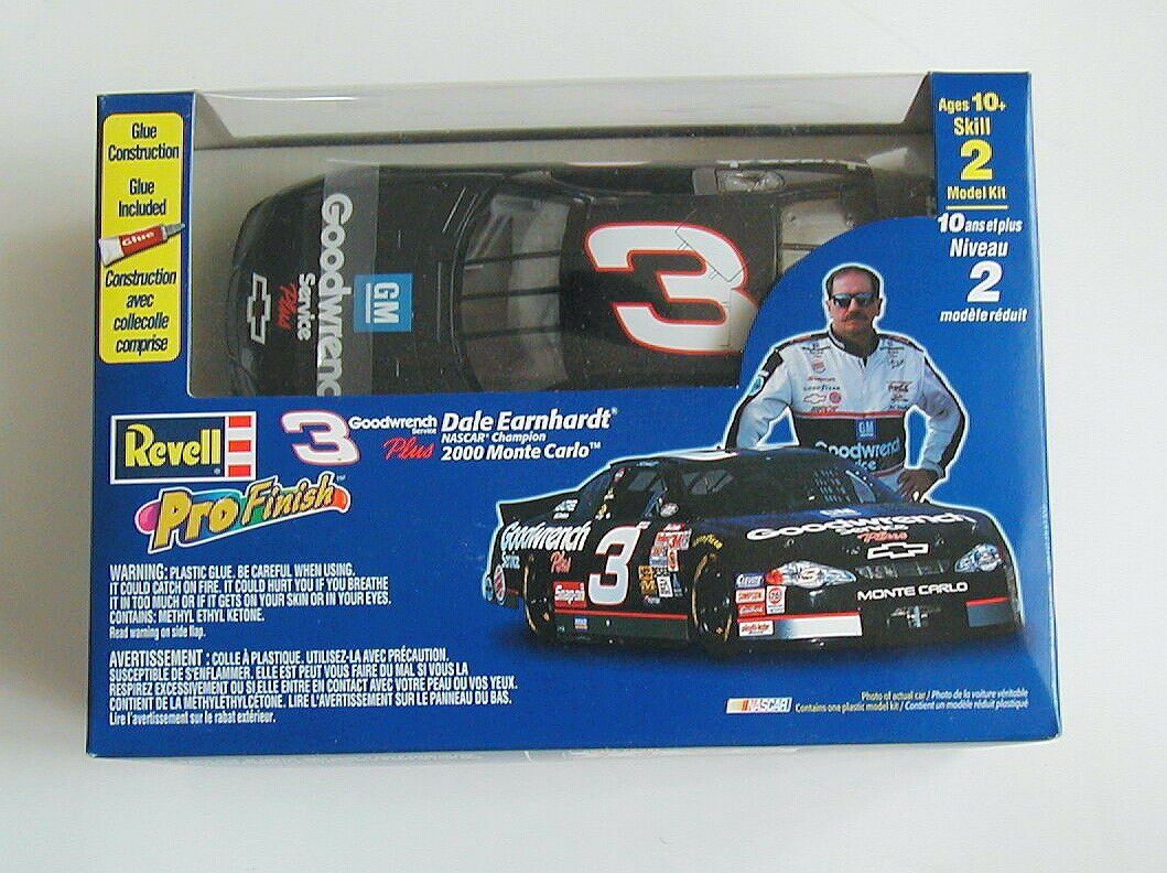 Factory SEALED Revell ProFinish #3 Goodwrench Plus Monte Carlo #85-1640
