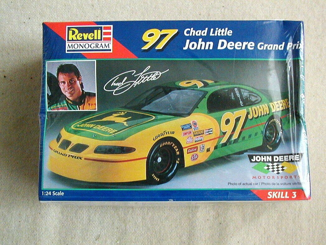 FACTORY SEALED Revell #97 Chad Little John Deere Grand Prix #85-2492