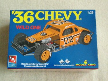 2004 Model King AMT ERTL '36 Chevy Wild One Kit 21374P 1 25 for sale online 