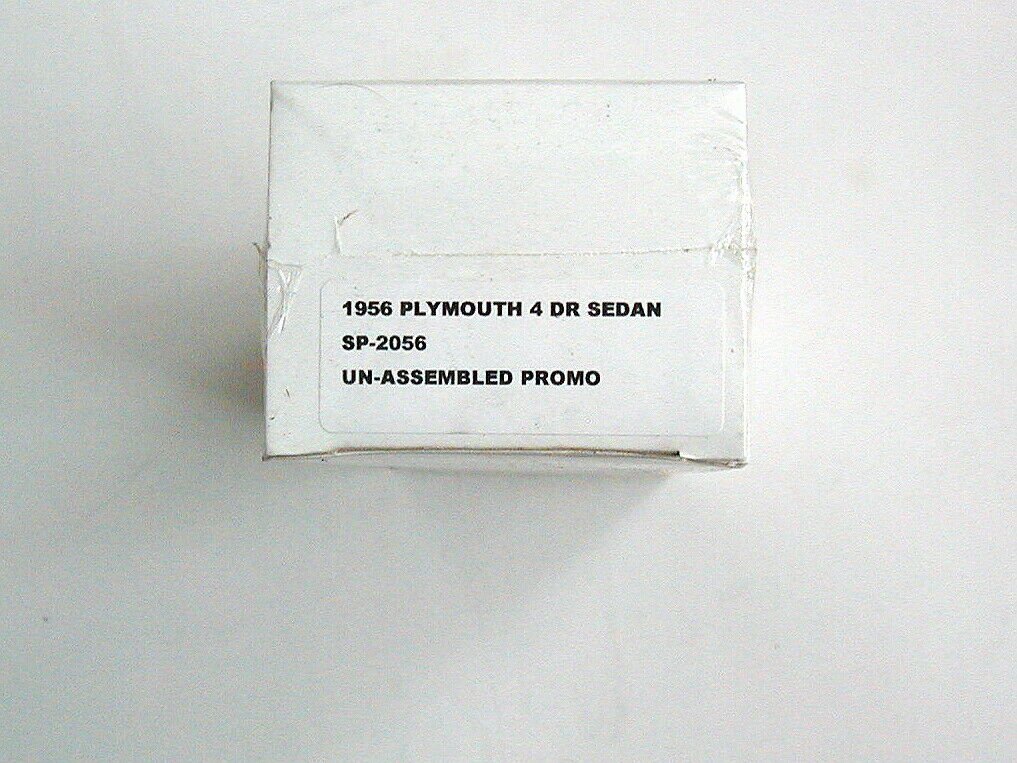 FACTORY SEALED Vintage Johan Promo Kit for 1956 Plymouth 4 Door Sedan  #SP-2056