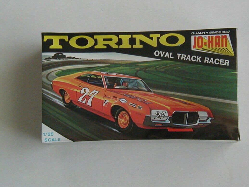 VINTAGE FACTORY SEALED JOHAN Torino Oval Track Racer Car C-3372