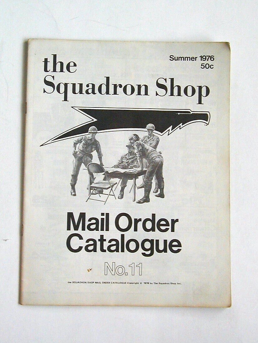 The Squadron Shop Mail Order Catalogue Summer 1976 No. 11