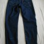 Levi's 505 Jeans Straight Leg Regular Fit Size 38 x 34 Dark Blue Red Tag