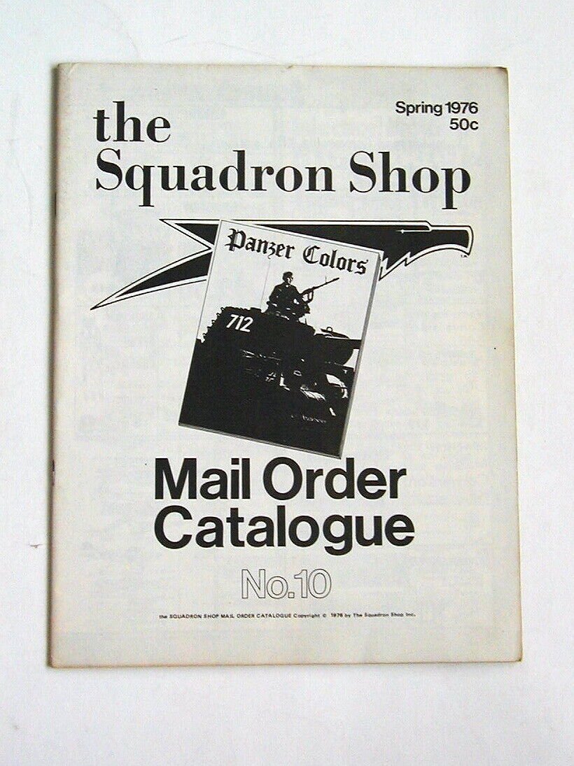 The Squadron Shop Mail Order Catalogue Spring 1976 No. 10