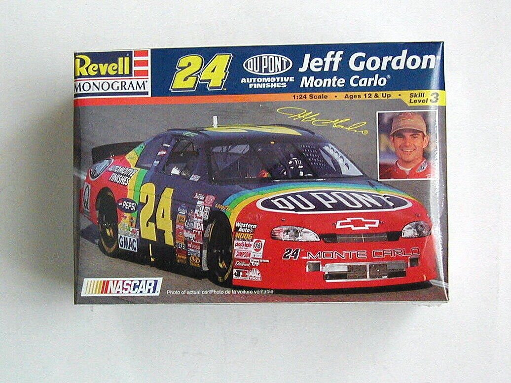 FACTORY SEALED Revell #24 Jeff Gordon DuPont Auto Finishes Monte Carlo #85-2476&Acirc;&nbsp;