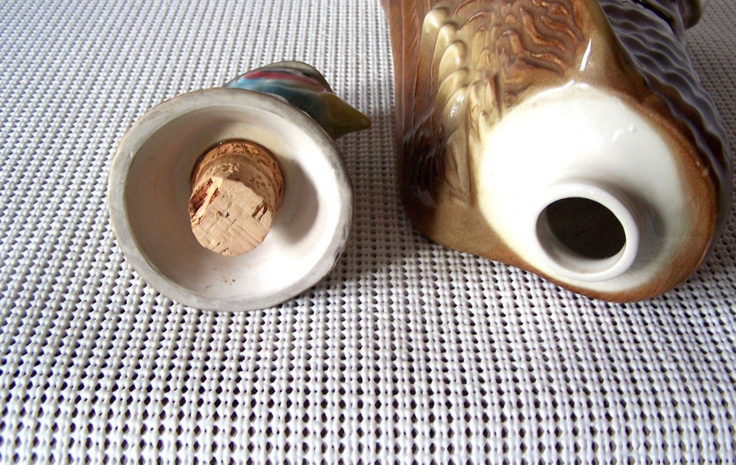 Jim Beam Vintage 1961 Ring Neck Pheasant Barware Liquor Decanter Bottle