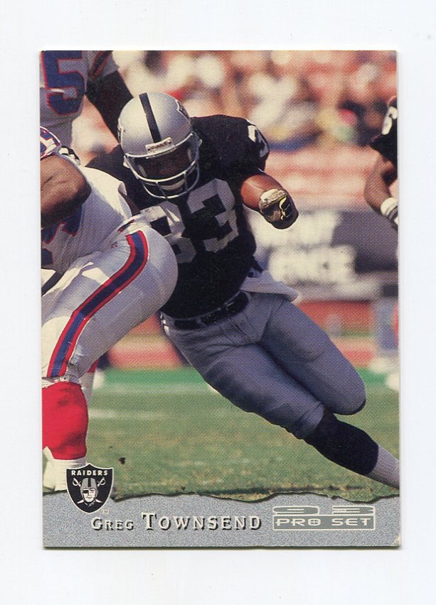1993 Pro Set Football 217 Greg Townsend Los Angeles Raiders