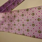 AMAZING Ermenegildo Zegna light blue geometric pattern 100% silk tie