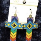 Rainbow Cross PRIDE Earrings Gay Lesbian Rights Christian Same Sex Marriage