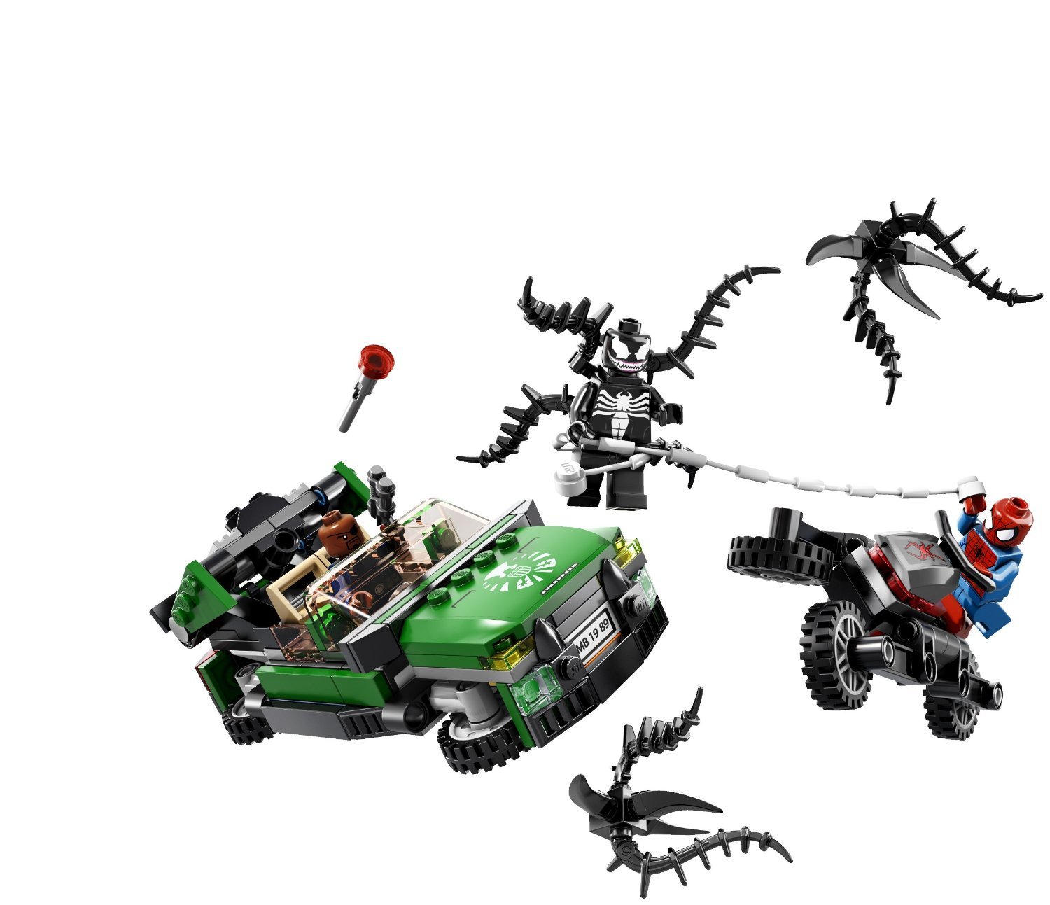 lego marvel superheroes spider cycle