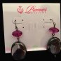 Premier Designs Jewelry Earrings MULBERRY 30933 Purple Costume Jewelry NEW w TAG