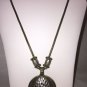 Premier Designs Jewelry Necklace Society 20410 Brass Silver Costume Jewelry NEW