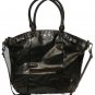 Coach Madison Patent Leather Lindsey Purse Pewter Style: F1193 - 18627 Pre-Owned