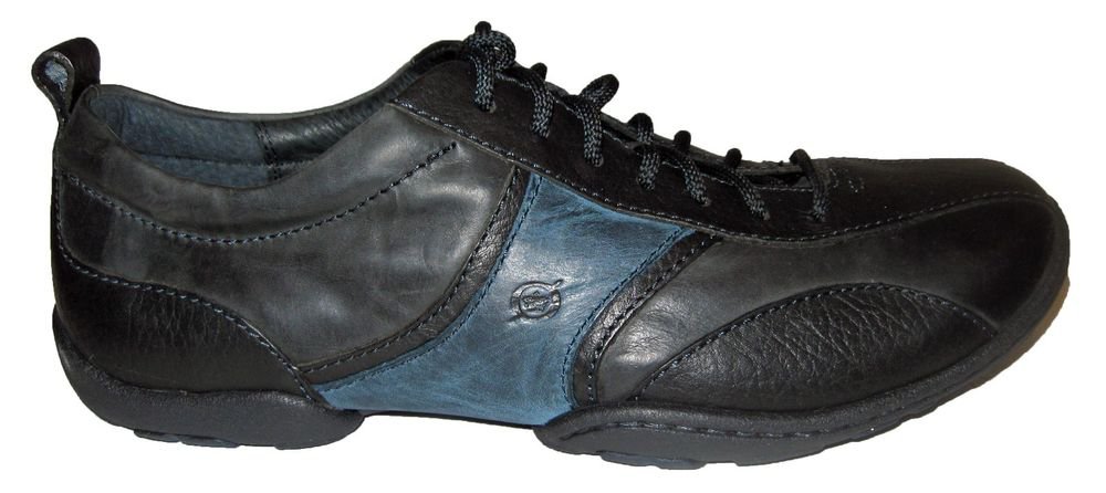 Born Bolt Grey Carbone Bosforo Casual Lace-Up Mens Oxford Sz 11&11.5 NIB H00422