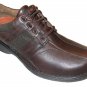 Clarks Un.Coil Brown Leather Mens Lace Up Casual Shoe 85022 US Sz 9 10.5 12 NIB