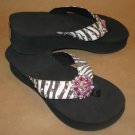 Scandalous Designs Miss Chievous Too Bling Flip Flops #110011 NIB Sz 7 Swarovski