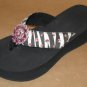 Scandalous Designs Miss Chievous Too Bling Flip Flops #110011 NIB Sz 7 Swarovski
