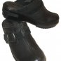 Born Resita Black Womens Clogs Leather Shoes B70103 Sz 6 9 10 11 Slides NEW IB