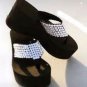 Scandalous Designs Miss Vegas High Heel Bling Flip Flop Swarovski Crystal Sz 8&9