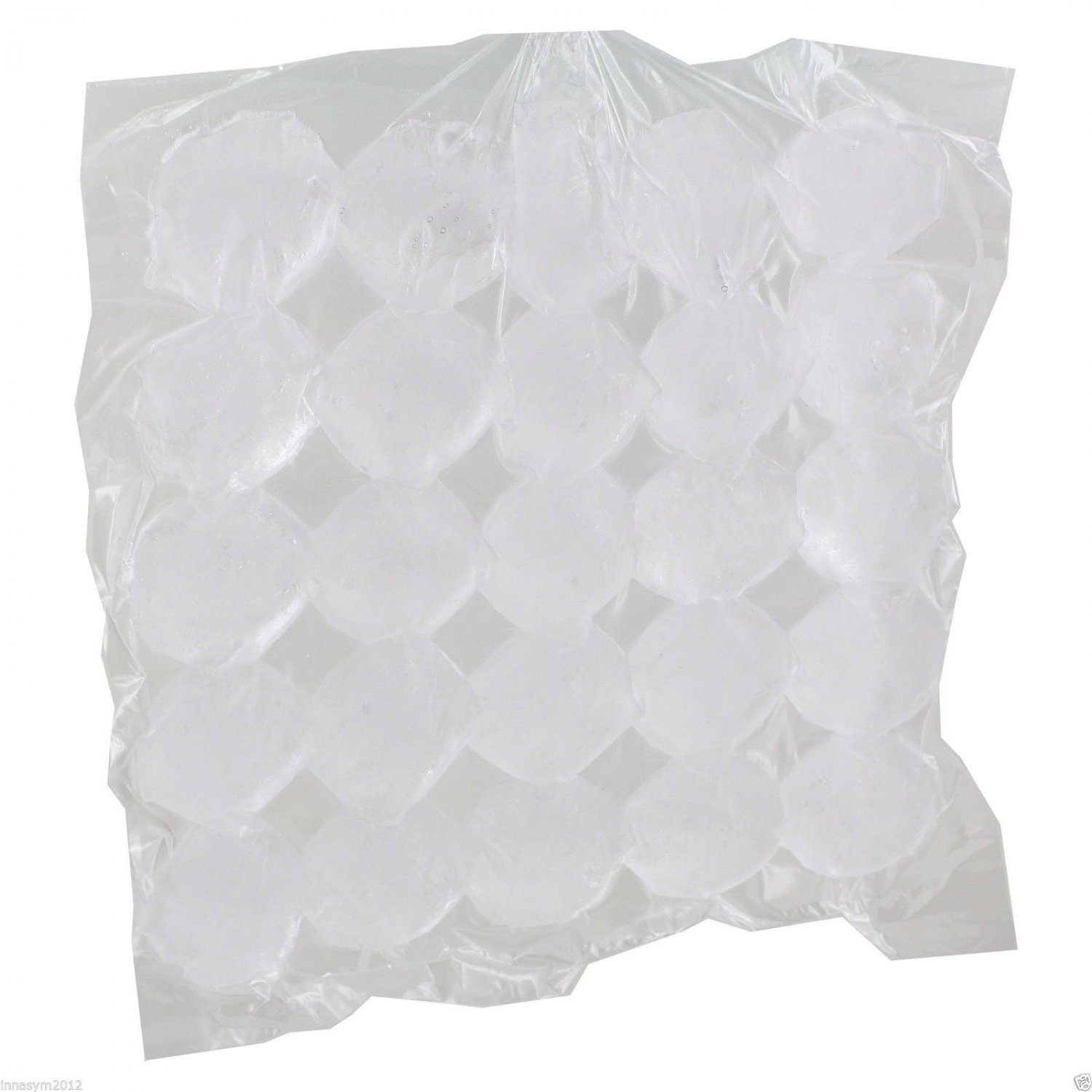 Disposable Self Sealing Ice Cube Bags, 10 Pcs x 24 Cubes